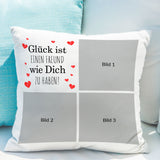 Foto-Kissen - Glück