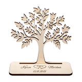 personalisierter Geldbaum zur Hochzeit Herzen