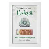 Geldgeschenk zur Hochzeit - Eure erste Million