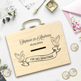 Geldkoffer zur Hochzeit