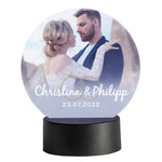 Foto - LED-Leuchte zur Hochzeit Schwarz