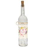 LED Flasche zum Geburtstag