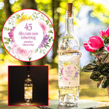 LED Flasche zum Geburtstag