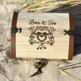 Schatztruhe Hochzeitsauto