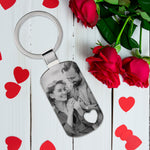 Schlüsselanhänger mit Fotogravur