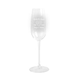 personlisiertes Sektglas Set zur Rubinhochzeit