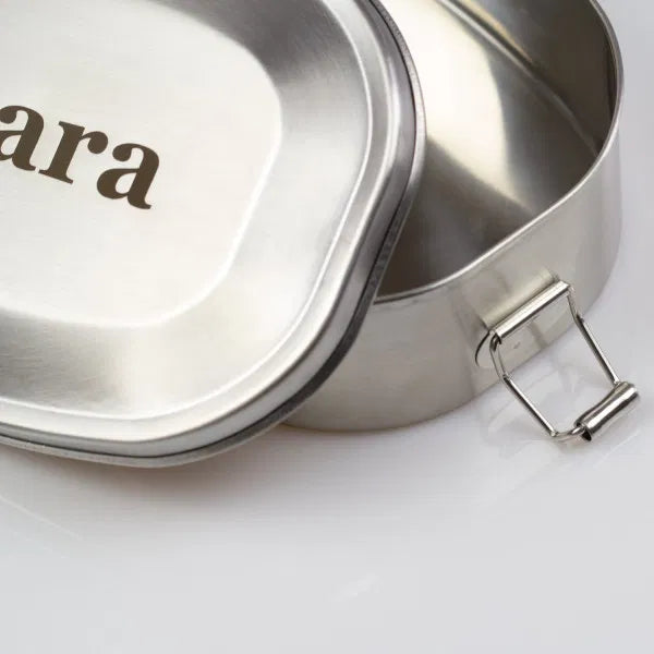 Brotdose mit Gravur - Edelstahl