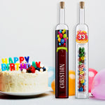 Hohlraumflasche -Geldgeschenkeflasche Geburtstag