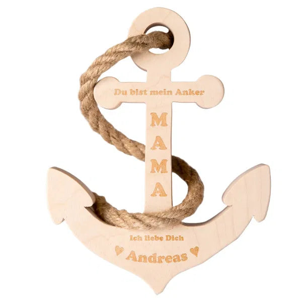 Holzanker für Mama