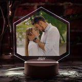 LED Leuchte mit Fotodruck