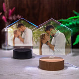 LED Leuchte mit Fotodruck