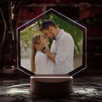 LED Leuchte mit Fotodruck Mit Jahreszahl