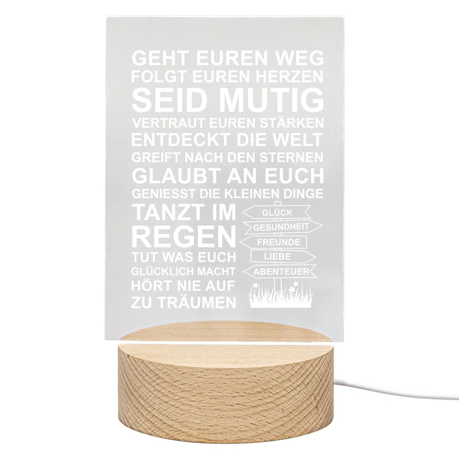 LED-Leuchte - Wegweiser des Lebens