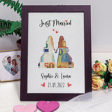 Geldgeschenk zur Hochzeit - Just Married