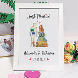 Geldgeschenk zur Hochzeit - Just Married