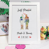 Geldgeschenk zur Hochzeit - Just Married