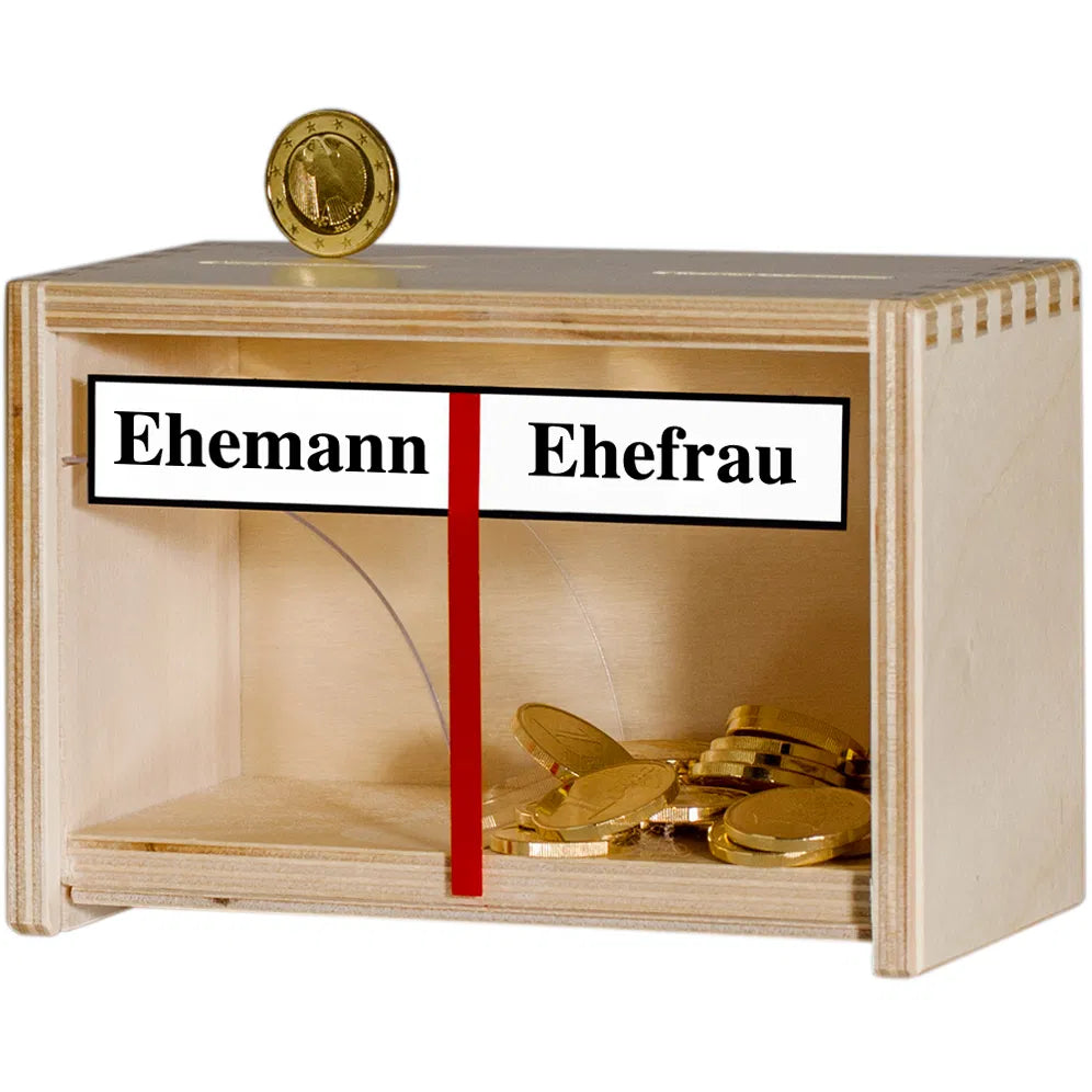 Spardose Eheleute zur Hochzeit Ehemann Ehefrau