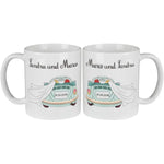 Tassen Set - Hochzeitsauto