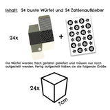Adventskalender zum Befüllen - Trend Würfel