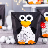 Adventskalender zum Befüllen - Pinguin Tütchen