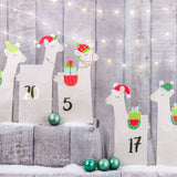 Adventskalender zum Befüllen - Lama