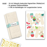 Adventskalender zum Befüllen - Lama