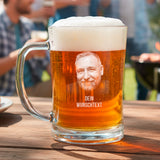 XXL Bierkrug mit deiner Fotogravur