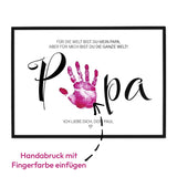 DIY Poster zum Vatertag