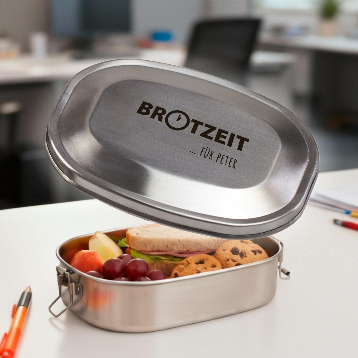 Brotdose für Deine Brotzeit mit Personalisierung