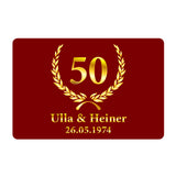 Fußmatte Goldene Hochzeit