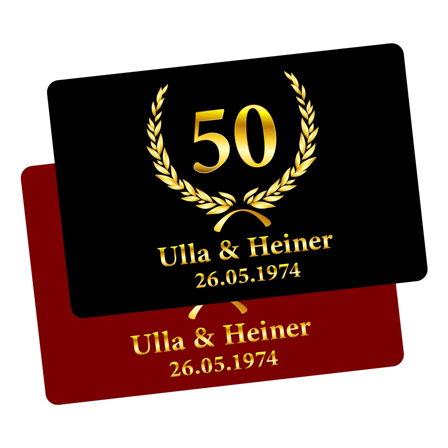 Fußmatte Goldene Hochzeit