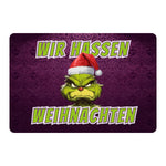 Fußmatte Ich hasse Weinachten
