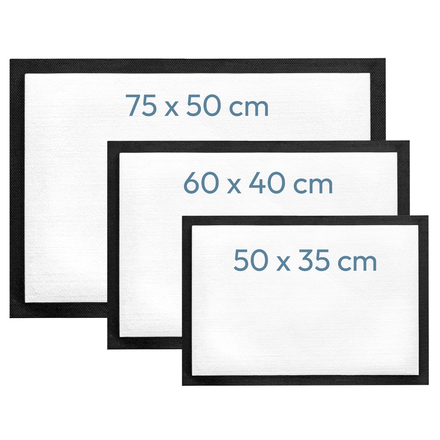 Fußmatte Prosecco 50x75 mit Rand