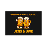 Fußmatte Wackelkontakt mit Personalisierung
