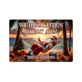 Fußmatte - Weihnachten fällt aus mit Wunschname