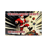 Fußmatte - Weihnachten nervt mit Nachname