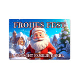 Fußmatte - Frohes Fest mit Personalisierung