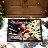 Fußmatte - Weihnachten nervt mit Nachname