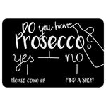 Fußmatte Prosecco 40x60 ohne Rand