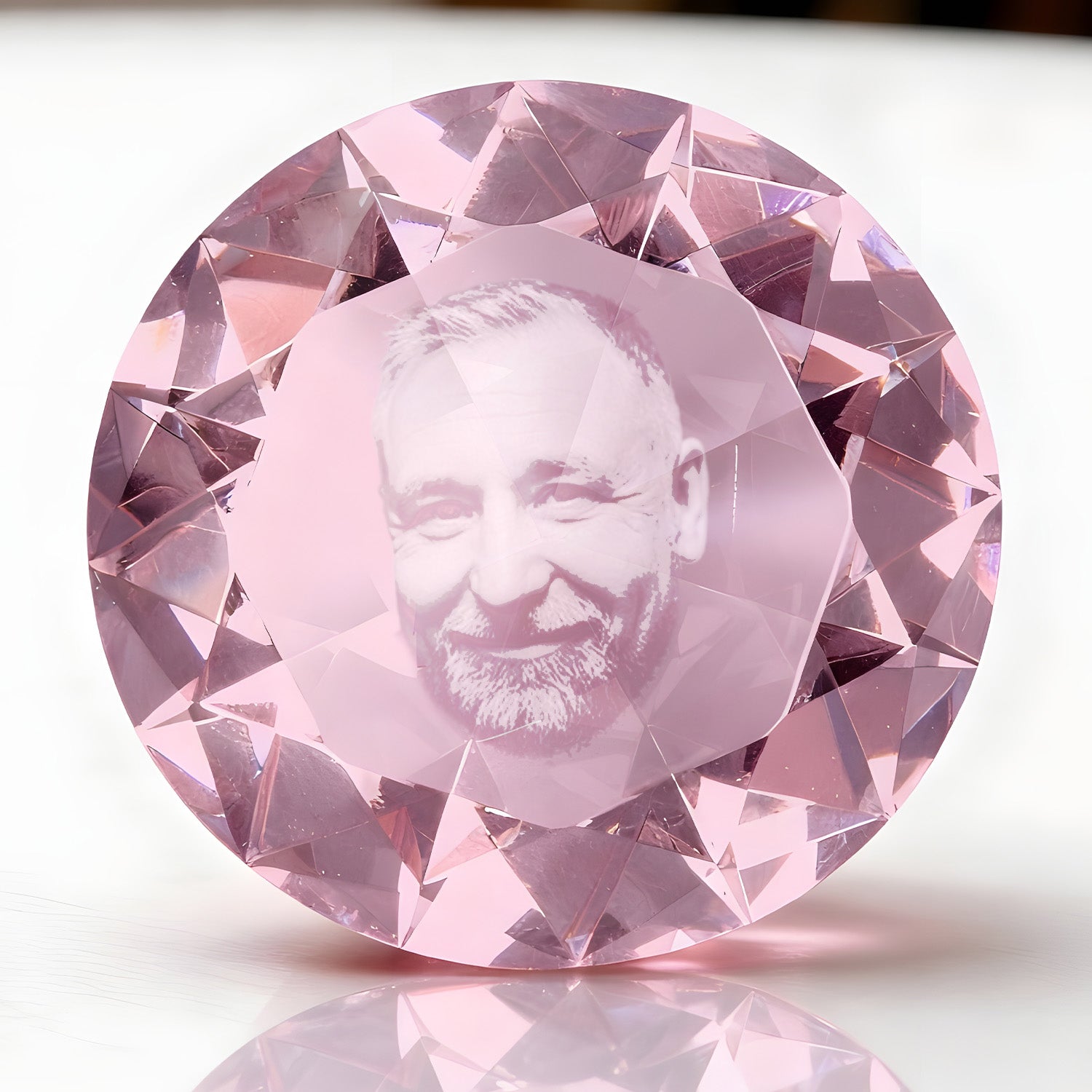 Diamant mit Fotogravur