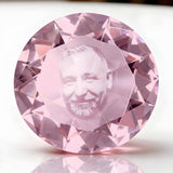 Diamant mit Fotogravur