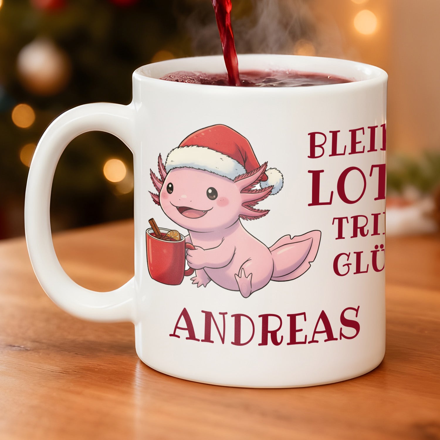 Glühweintasse mit Personalisierung