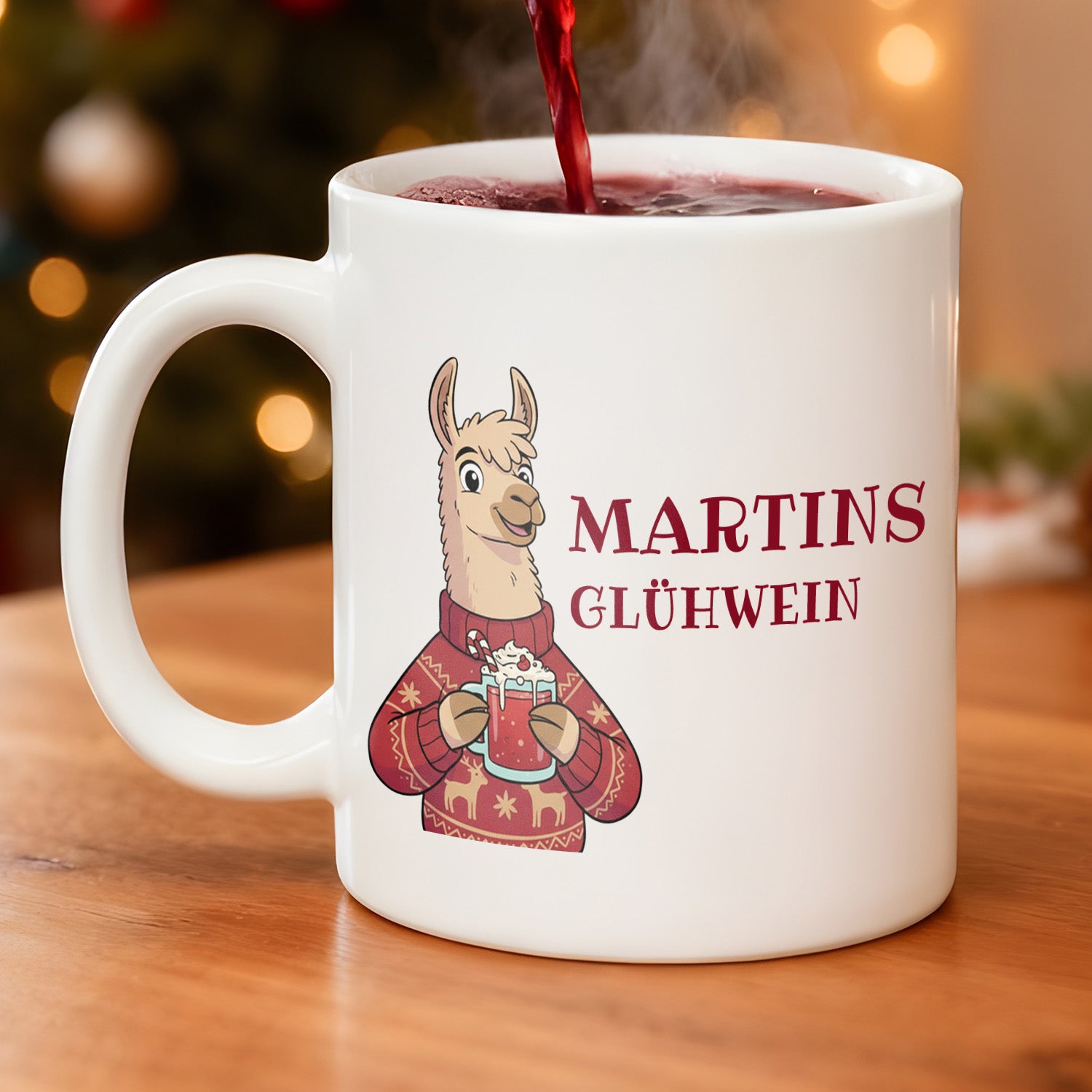Glühweintasse mit Personalisierung