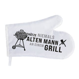 Grillhandschuh mit Spruch