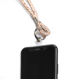 Luxuriöse Handykette mit Glitzer