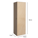 Geschenkbox aus Holz für Weinflaschen mit Personalisierung