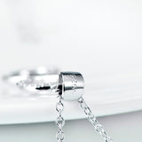 Halskette - Unendlichkeit aus Liebespfeil - 925er Silber