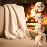 Personalisierbare Kuscheldecke - Sofadecke