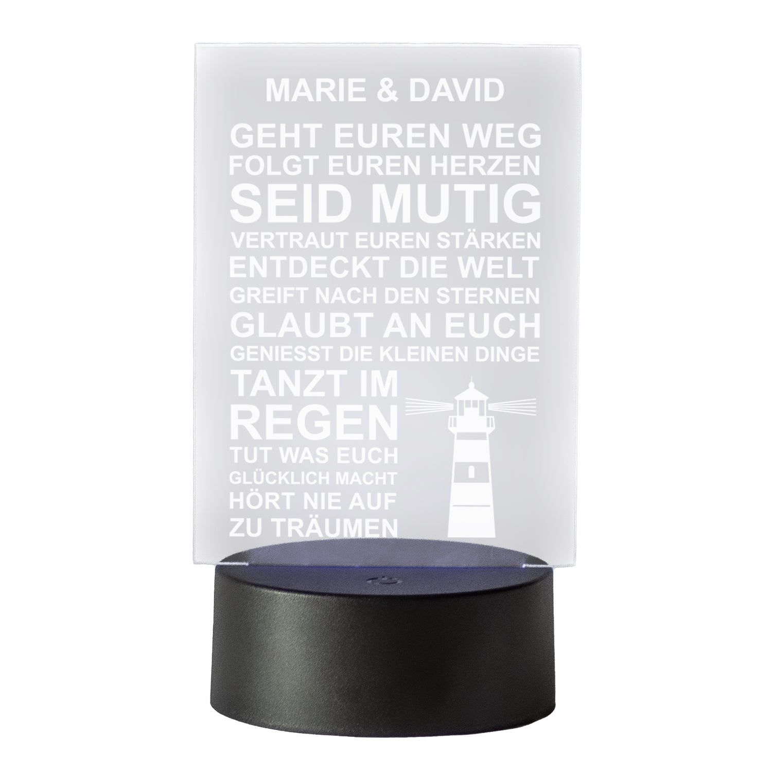 LED-Leuchte - Wegweiser des Lebens