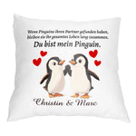 Kissen - Du bist mein Pinguin